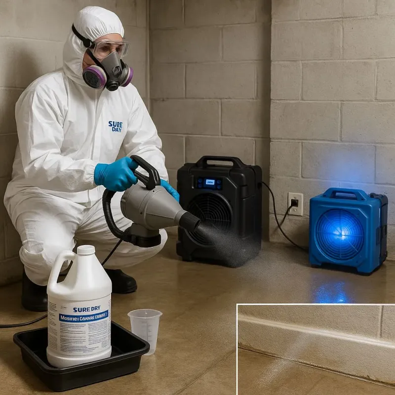 Sanitization and Odor Removal process in Perry, MI