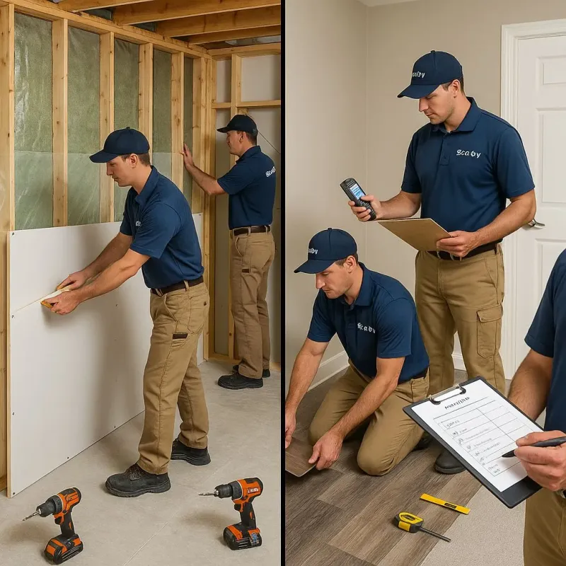 Repairs and Reconstruction process in Perry, MI