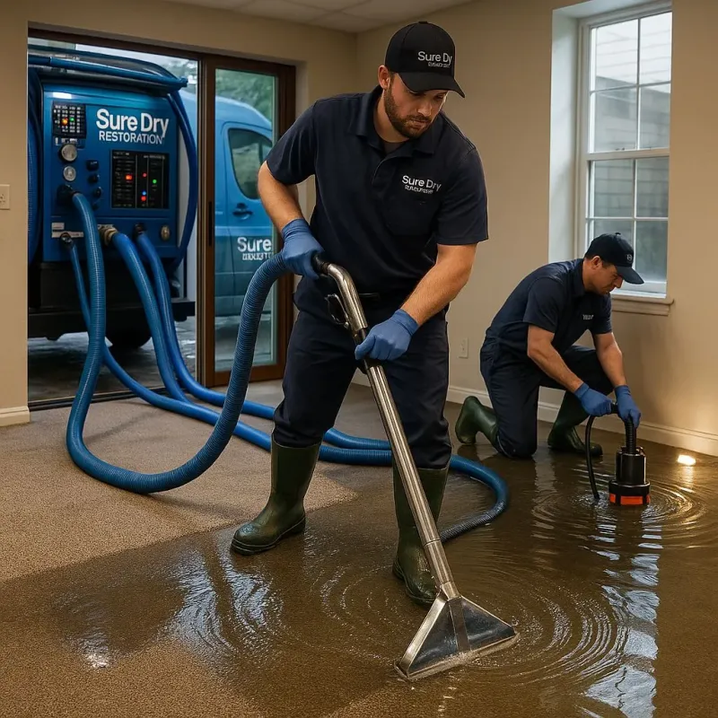 Water Extraction and Removal process in Perry, MI